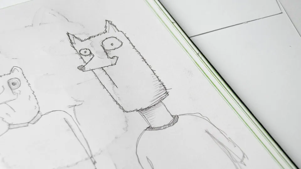 Illustration wolf