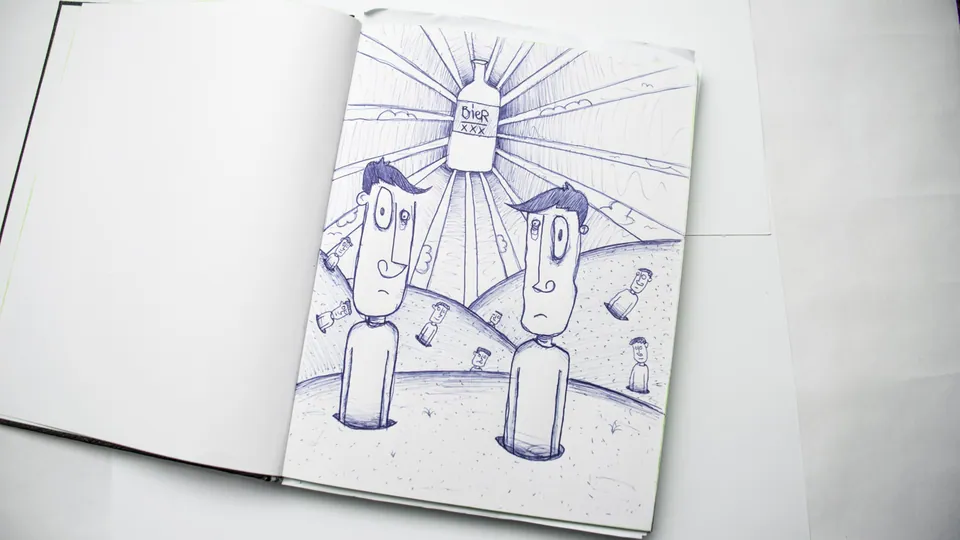 Illustration Biergott