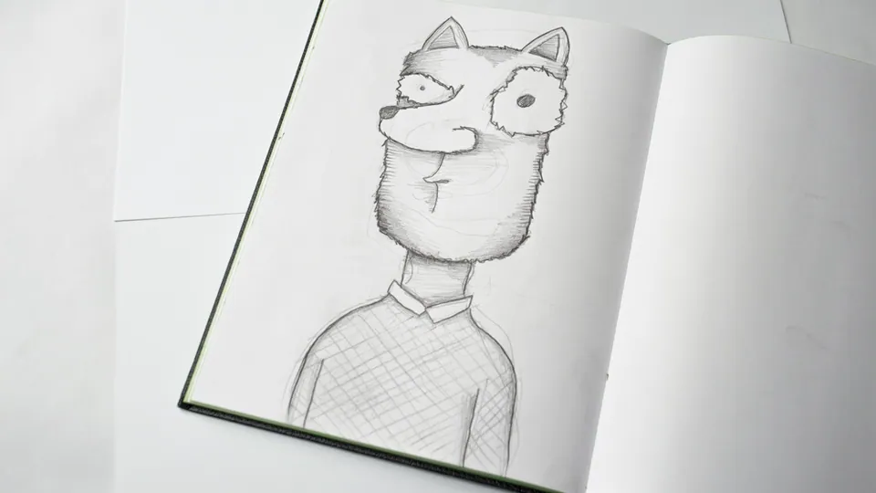 Illustration Mr. Wolf