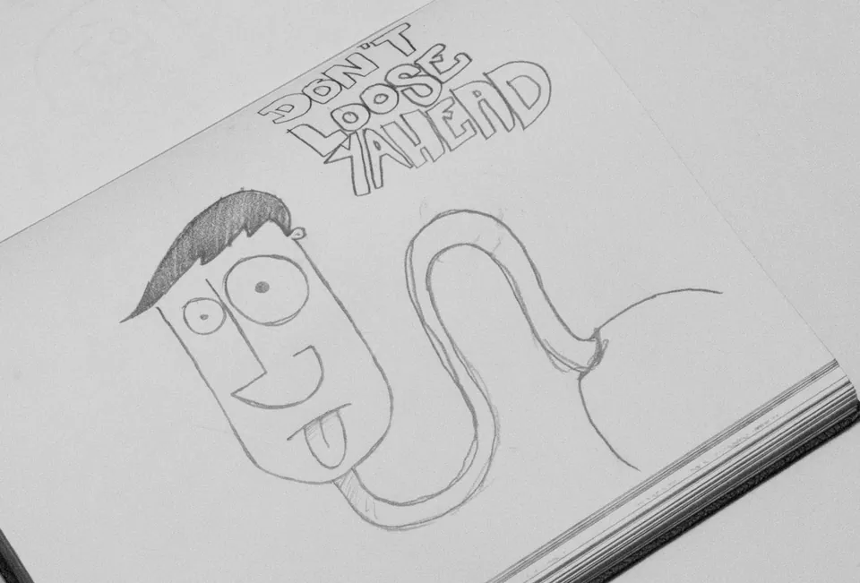 Illustration dont loose your head