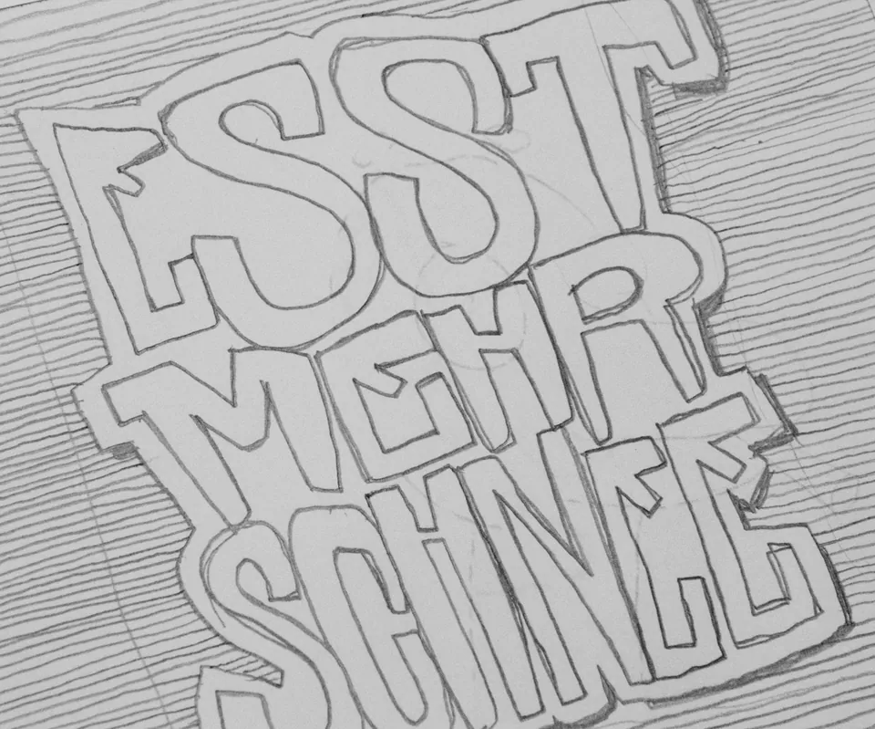 illustration esst mehr schnee